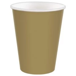 Deals ✨ 9oz. Gold Paper Cups, 120ct. by Amscan ❤️