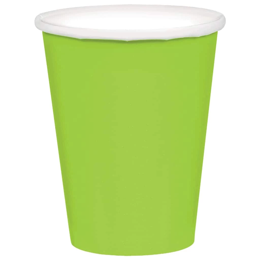 Wholesale π 9oz. Kiwi Green Paper Cups, 120ct. by Amscan π₯° 1 Wholesale π 9oz. Kiwi Green Paper Cups, 120ct. by Amscan π₯°