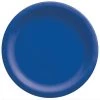 Promo ✨ 10" Bright Royal Blue Round Paper Plates, 80ct. by Amscan 👏