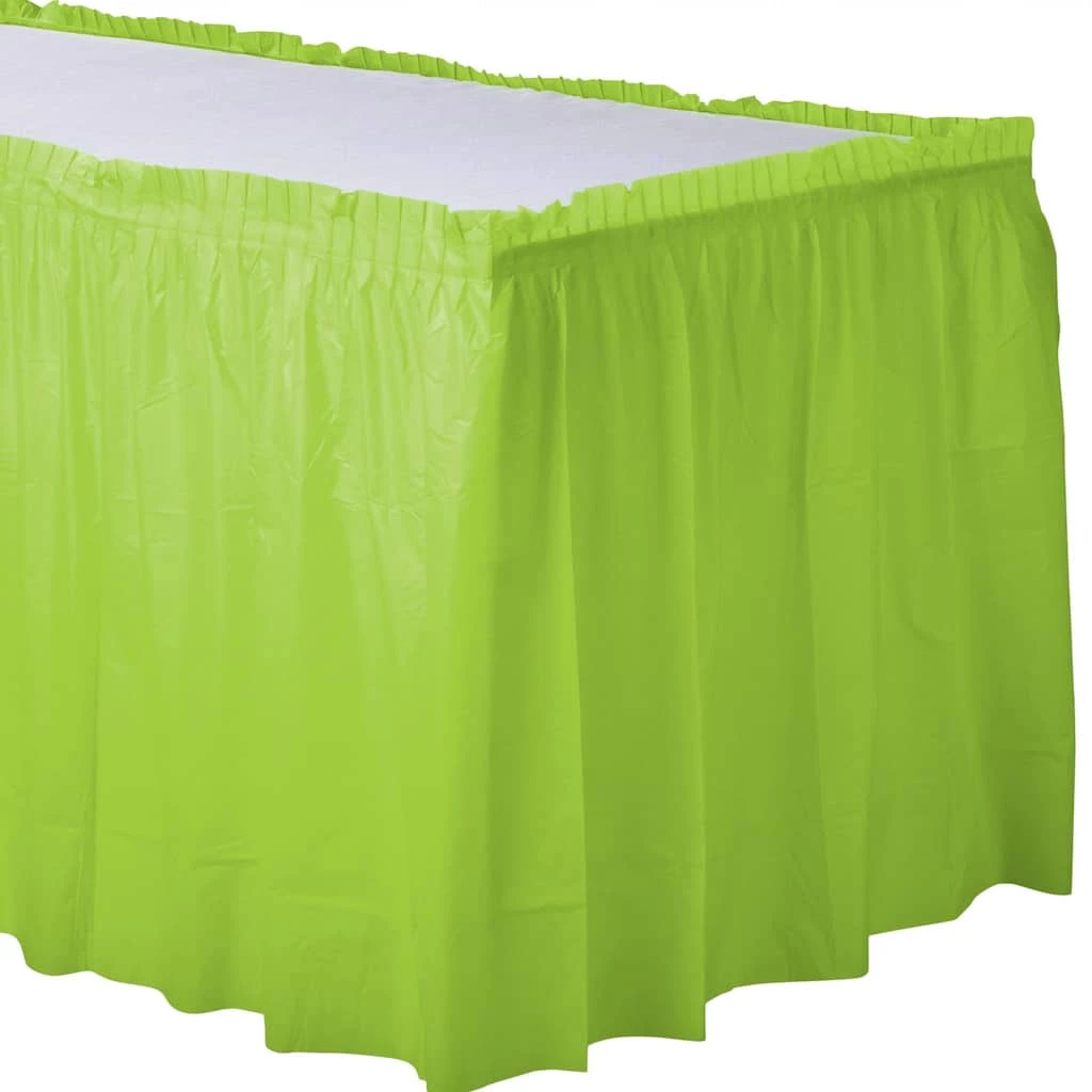 Brand new π₯ Kiwi Green Plastic Table Skirt, 2ct. by Amscan π₯° 1 Brand new π₯ Kiwi Green Plastic Table Skirt, 2ct. by Amscan π₯°