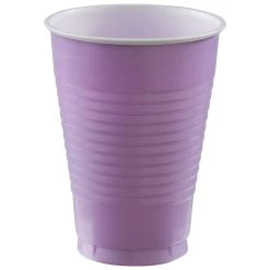 Coupon 🥰 12oz. Lavender Plastic Cups, 150ct. by Amscan ⌛