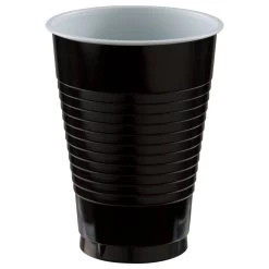Best Sale 🛒 12oz. Jet Black Plastic Cups, 150ct. by Amscan 😍