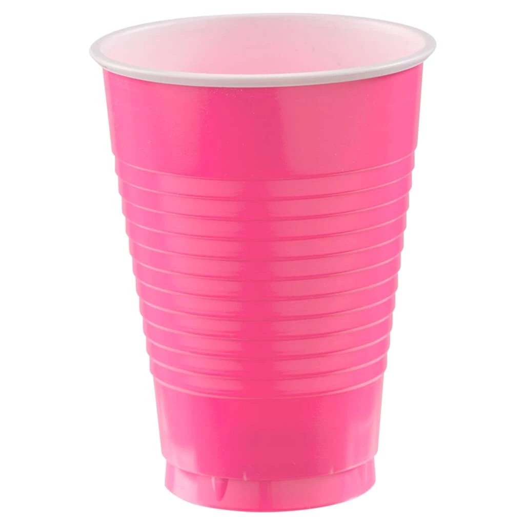 Cheapest ✔️ 12oz. Bright Pink Plastic Cups, 150ct. by Amscan ✔️ 1 Cheapest ✔️ 12oz. Bright Pink Plastic Cups, 150ct. by Amscan ✔️