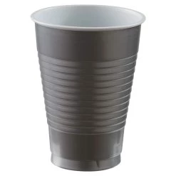 Deals ❤️ 12oz. Silver Plastic Cups, 150ct. by Amscan 🌟