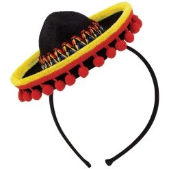 Hot Sale 🤩 Cinco de Mayo Mini Sombrero Headband, 2ct. by Amscan 👏