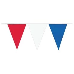 Top 10 ⭐ 25ft. Patriotic Red, White & Blue Outdoor Pennant Banner, 2ct. by Amscan ✨