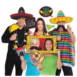 Cheap 🔔 Cinco de Mayo Deluxe Jumbo Photo Props Kit by Amscan 🧨
