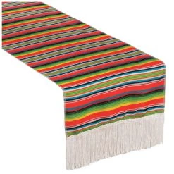 Coupon ⭐ 6ft. Cinco de Mayo Fiesta Stripe Table Runner by Amscan 🎁