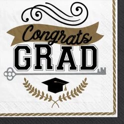 Best Pirce 🧨 Congrats Grad Lunch Napkins, 100ct. by Amscan 😀