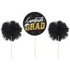 Outlet 🎁 Graduation Tulle Pom-Pom Centerpiece Picks by Amscan 🎁
