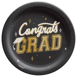 Best Pirce ⭐ 7" Best Is Yet To Come Congrats Grad Round Plates, 48ct. by Amscan 🎉