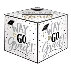 Coupon 🤩 Grad Greeting Card Holder Box, 3ct. by Amscan 💯