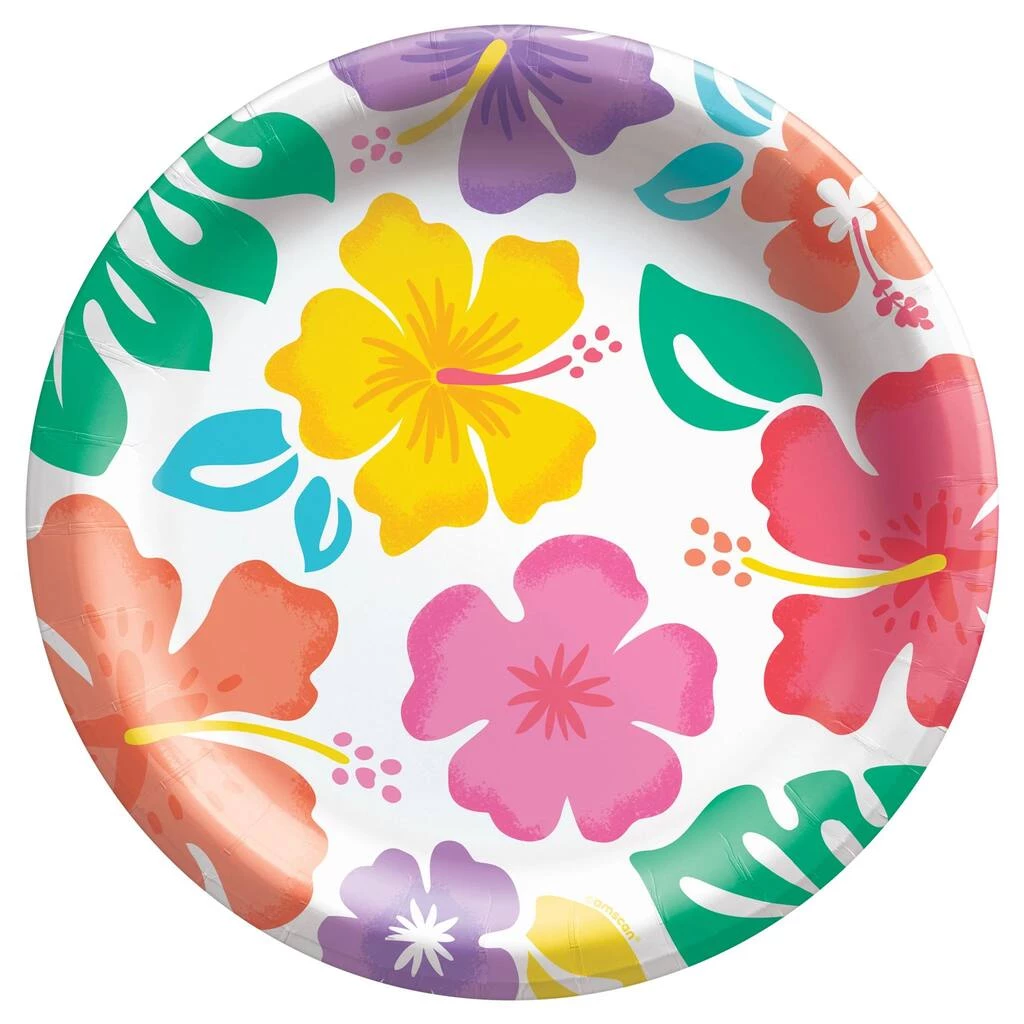 Best deal β¨ 8.5" βοΈ Summer Hibiscus Round Paper Plates, 100ct. by Amscan π 1 Best deal β¨ 8.5" βοΈ Summer Hibiscus Round Paper Plates, 100ct. by Amscan π