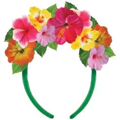 Cheapest ❤️ Summer Deluxe Floral Headband, 2ct. by Amscan 😍