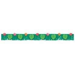 Wholesale ✔️ 5.8ft. Tropical Jungle Fringe Paper Banner, 2ct. by Amscan 🎁