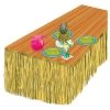Flash Sale ✨ Summer Luau Natural Grass Table 🌟 Skirt by Amscan 🧨