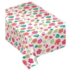 Best Pirce 😉 90" Summer Luau Aloha Flannel-Backed Table Covers, 2ct. by Amscan 🎉
