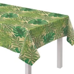 Coupon 👏 Summer Luau Island Palms Flannel-Backed Vinyl Table Covers, 2ct. by Amscan 👍