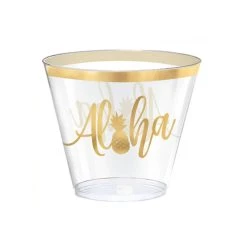 Cheap ❤️ 9oz. ❤️ Summer Luau You Had Me at Aloha Plastic Cups, 60ct. by Amscan ⭐