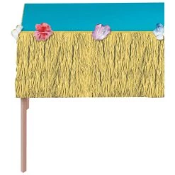 Best reviews of ⭐ 9ft. ✔️ Summer Luau Natural Grass Table Skirts, 2ct. by Amscan ✨