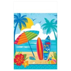 Discount 🔥 90" Summer Sun & Surf Plastic Table Covers, 3ct. by Amscan 😀