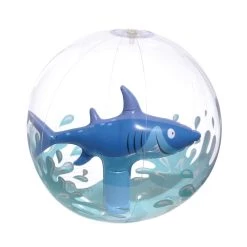 Budget 🥰 12" Summer Shark Inflatable Beach Balls, 6ct. by Amscan 🎉