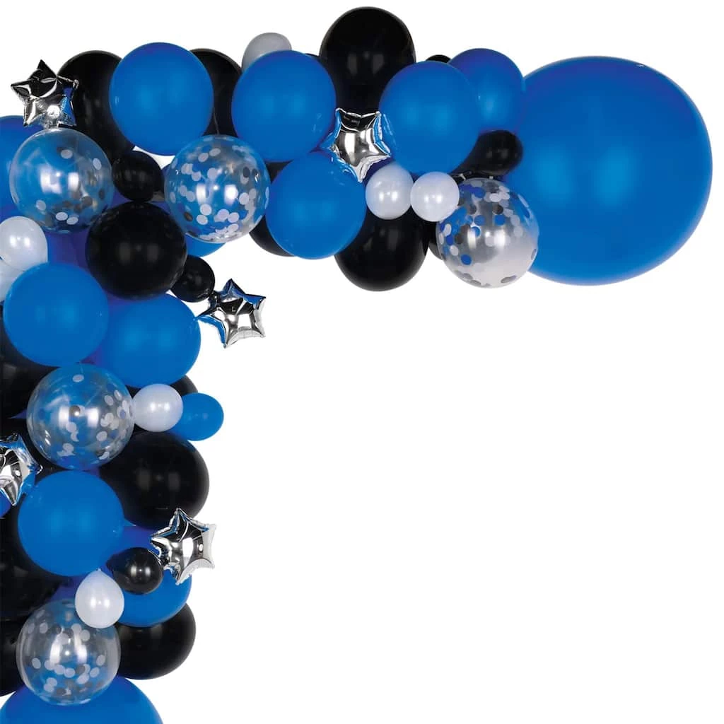 Best Pirce 💯 Graduation Blue Balloon Garland Kit by Amscan ❤️ 1 Best Pirce 💯 Graduation Blue Balloon Garland Kit by Amscan ❤️
