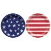 Best deal 🤩 6.75" Painted Patriotic Round Paper Plate Assortment, 100ct. by Amscan 🌟