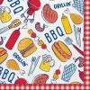 Buy 🔔 Grillin and Chillin Lunch Napkins, 80ct. by Amscan 🥰