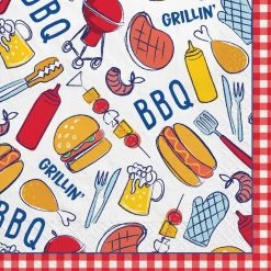 Buy 🔔 Grillin and Chillin Lunch Napkins, 80ct. by Amscan 🥰