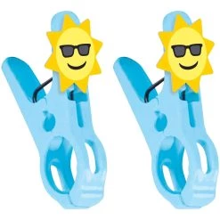 Hot Sale 🧨 Summer Sun Beach Towel Clips, 6ct. by Amscan 👏