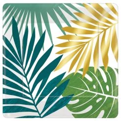 Best Pirce 🎁 7" Key West Palm Leaf Paper Plates, 32ct. by Amscan ✨