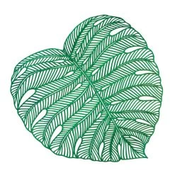 Best Sale ⌛ Summer Banana Leaf Vinyl Placemats, 4ct. by Amscan ❤️