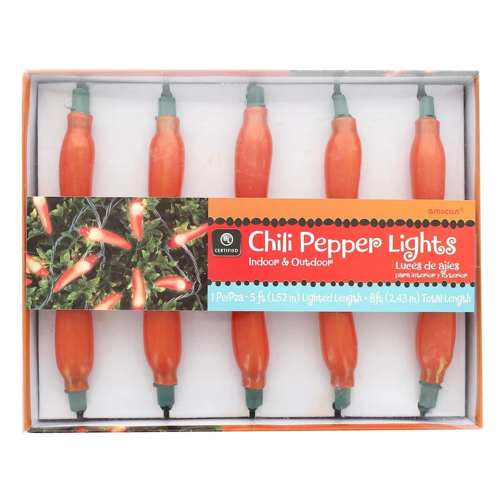 Best Sale π 8ft. Chili Pepper String Lights by Amscan β 1 Best Sale π 8ft. Chili Pepper String Lights by Amscan β