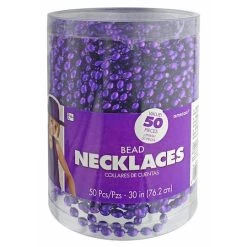 Outlet β€οΈ 30" Metallic Bead Party Necklaces, 50ct. by Amscan π 17 Outlet β€οΈ 30" Metallic Bead Party Necklaces, 50ct. by Amscan π -Amscan Sales Shop D616277S 1