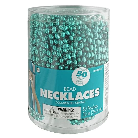 Outlet β€οΈ 30" Metallic Bead Party Necklaces, 50ct. by Amscan π 11 Outlet β€οΈ 30" Metallic Bead Party Necklaces, 50ct. by Amscan π - Image 11