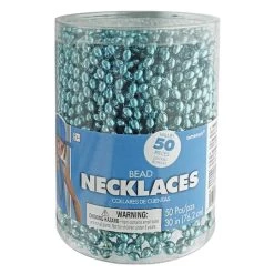 Outlet β€οΈ 30" Metallic Bead Party Necklaces, 50ct. by Amscan π 23 Outlet β€οΈ 30" Metallic Bead Party Necklaces, 50ct. by Amscan π -Amscan Sales Shop D616283S 1