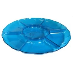 New π 16" Chip 'n Dip 7-Compartment Party Tray by Amscan π§¨