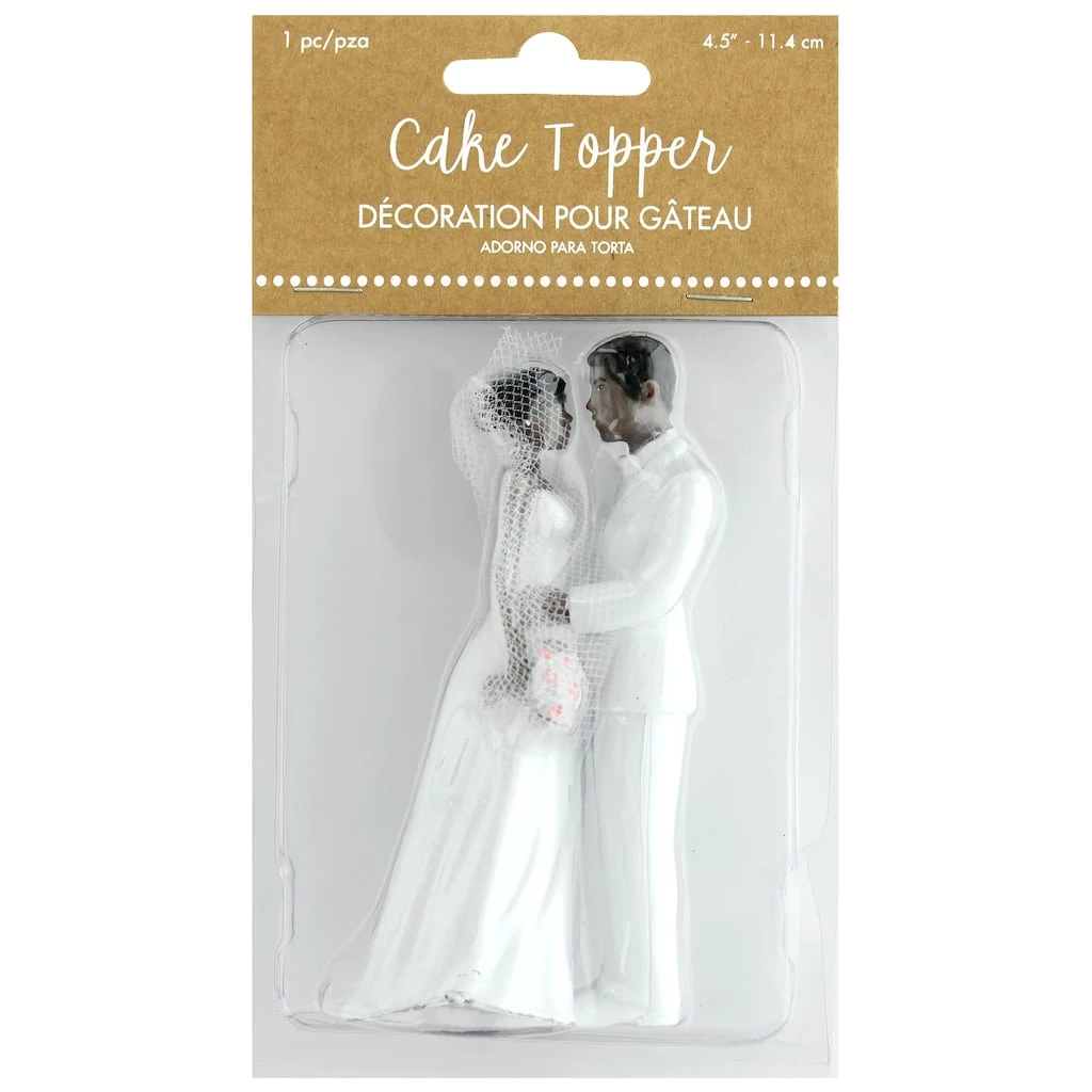 Flash Sale π 4.5" Bride & Groom Cake Topper by Amscan βοΈ 1 Flash Sale π 4.5" Bride & Groom Cake Topper by Amscan βοΈ
