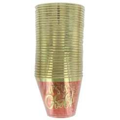 Budget 🔥 9oz. Pink It's a Girl Plastic Tumblers, 30ct. by Amscan ✔️