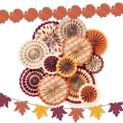 Top 10 🌟 Thanksgiving Paper Fan Room Decorating Kit by Amscan 🌟
