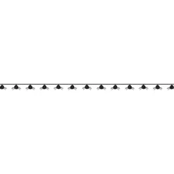 Brand new ⭐ Family Friendly ⌛ Halloween Spider Tassel Garland by Amscan ✔️