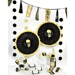 New 😍 Glam Boneyard Bar Halloween Decorating Kit by Amscan 🔔