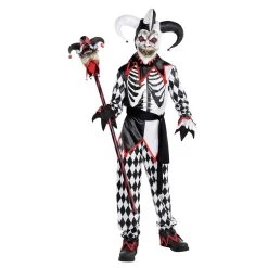 Hot Sale π― Sinister Jester Child Costume by Amscan π