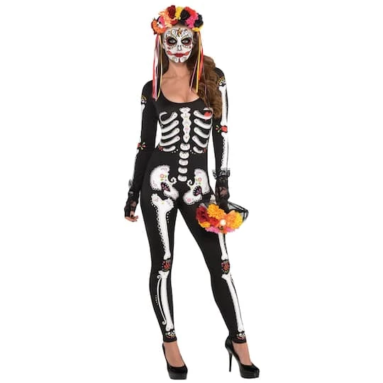 Buy 🤩 Adult Le Muerta Catsuit by Amscan ✨ 2 Buy 🤩 Adult Le Muerta Catsuit by Amscan ✨ - Image 2