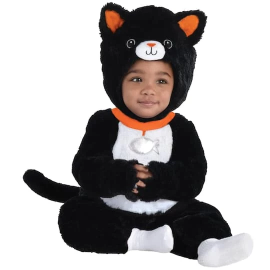 Best Sale ✔️ Cuddly Black Cat Infant Costume by Amscan ⌛ 2 Best Sale ✔️ Cuddly Black Cat Infant Costume by Amscan ⌛ - Image 2