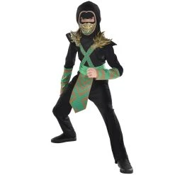 New 💯 Dragon Ninja Youth Costume, Small (4-6) by Amscan ✨