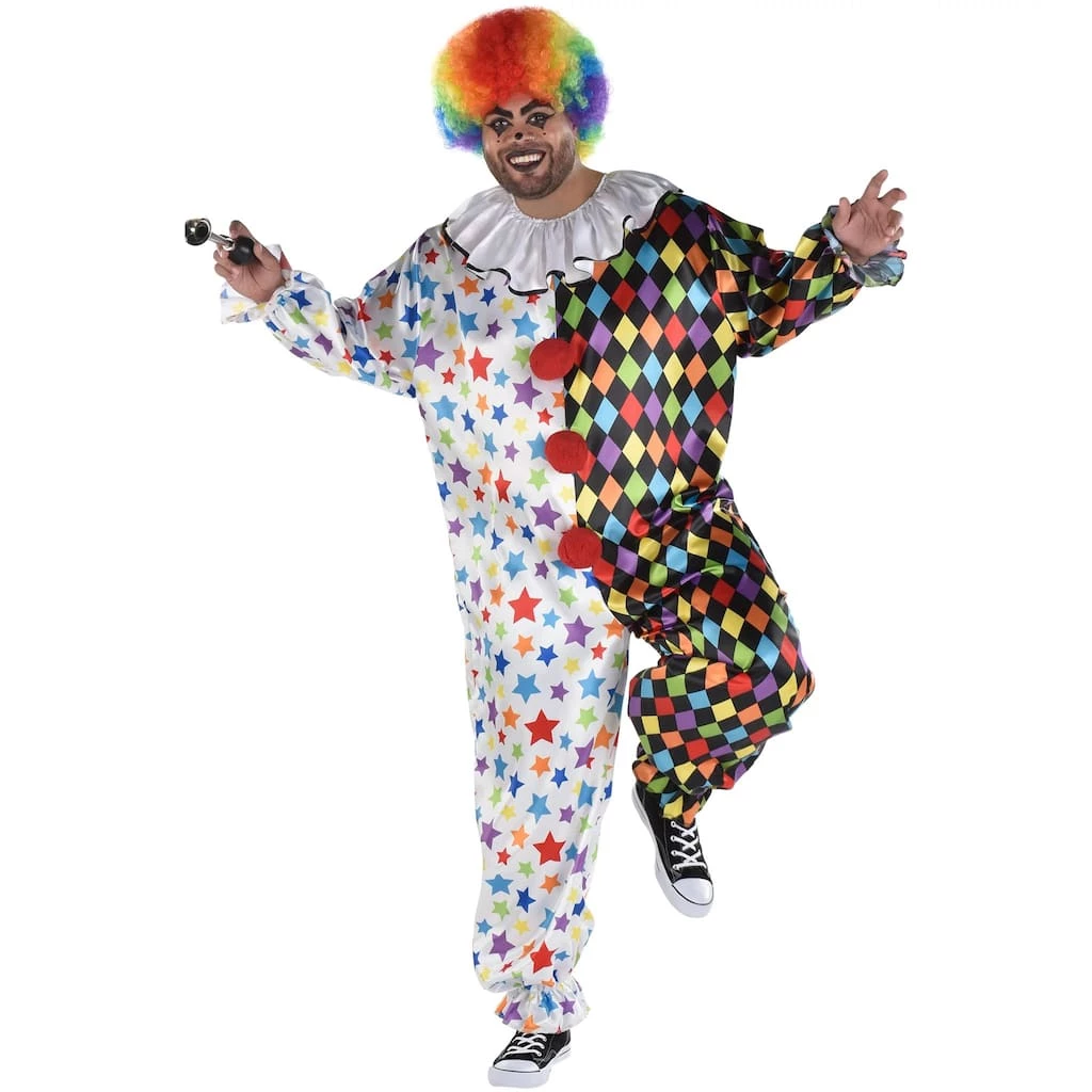 Hot Sale π Circus Friendly Clown Adult Costume by Amscan π 1 Hot Sale π Circus Friendly Clown Adult Costume by Amscan π