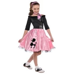 Discount βοΈ Miss Sock Hop Youth Costume by Amscan βοΈ