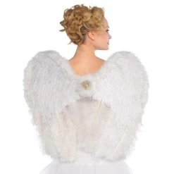 Cheap 💯 Angel Deluxe Feather Wings by Amscan 🎁